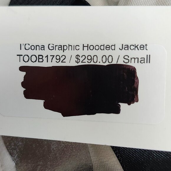 I'Cona Women's Tan/Beige Hoodie W/Metallic Netted Inner Hood Size S & XXL - Picture 7 of 10